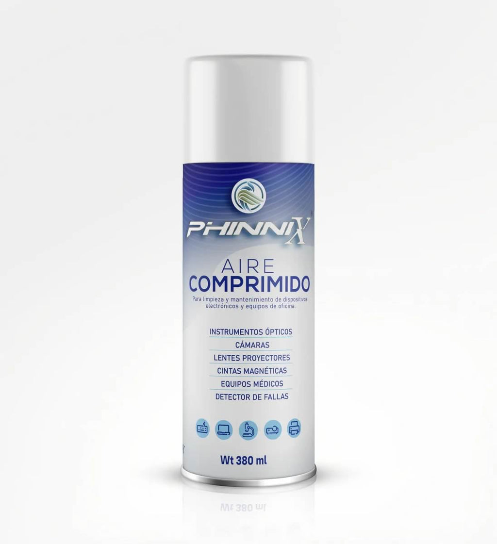 Limpiador de Aire Comprimido Phinnix en aerosol x 380 ml