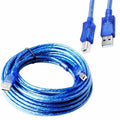 Cable de impresora 10 mts Blindado - Azul