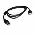 Cable de extensión USB de 1.5 metros - Negro