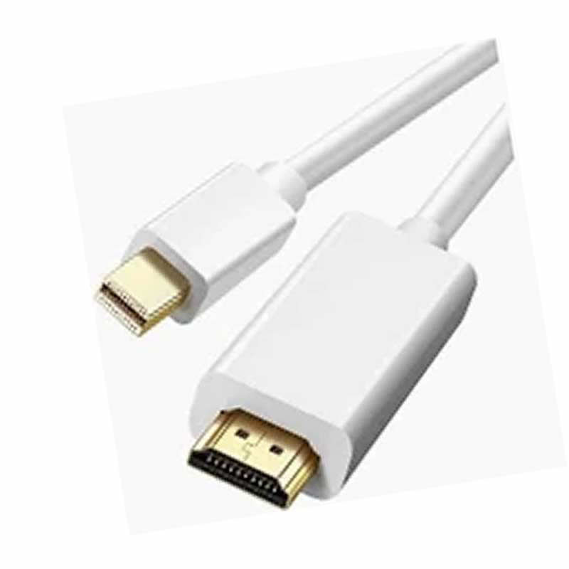 Cable Mini DisplayPort a HDMI de 1.5 Metros – Adaptador de Video para Monitor, TV y Proyector
