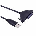 Convertidor / Adaptador de USB a MiniSata para Unidades de DVD externas