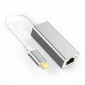 Convertidor Tipo C a LAN: Puerto Ethernet RJ-45 10/100