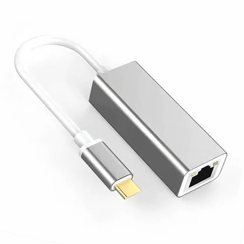 Convertidor Tipo C a LAN: Puerto Ethernet RJ-45 10/100