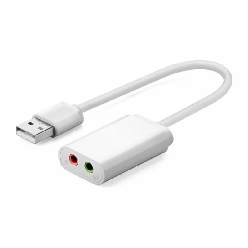 Convertidor USB - Audio/Microfono 3.5mm