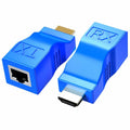 Extender/Extensor HDMI (extiende hasta 30 metros por cable RJ-45)