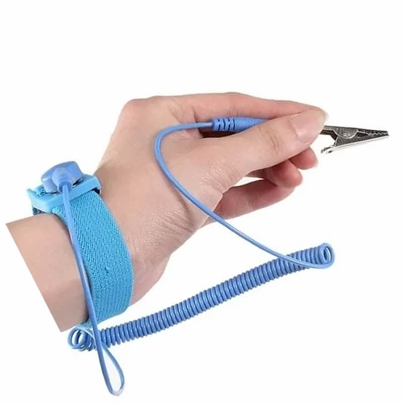 Manilla / pulsera anti-estática Azul