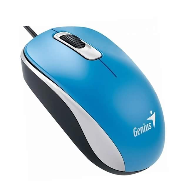 Mouse GENIUS DX-120 Negro, alámbrico USB