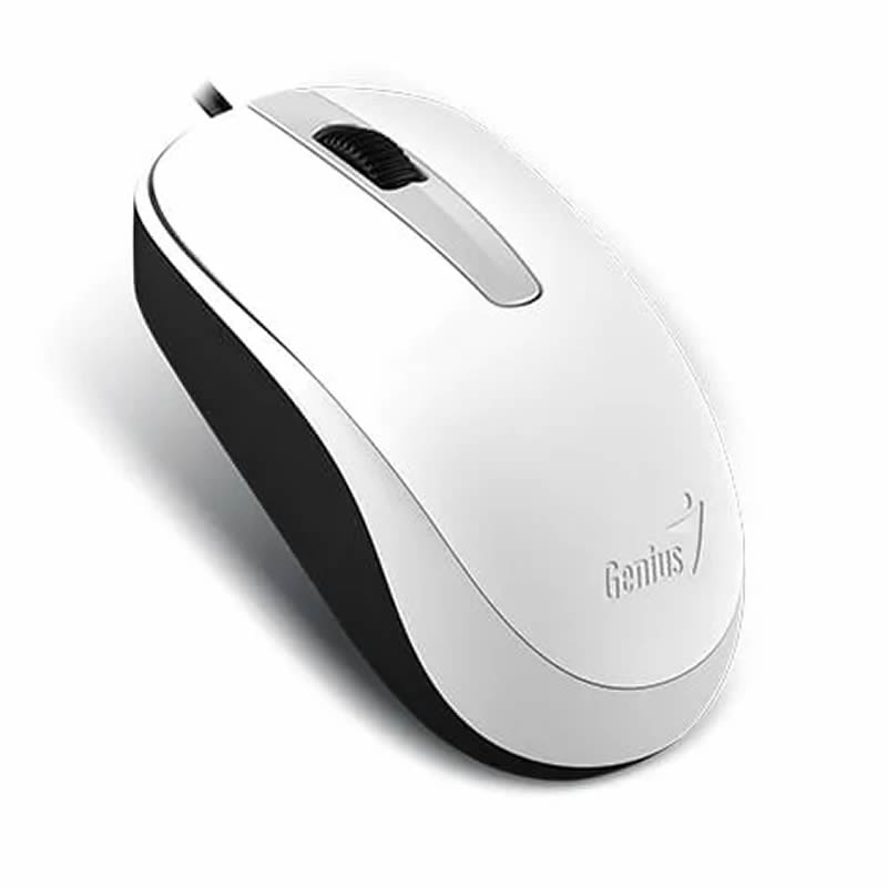 Mouse GENIUS DX-120 Negro, alámbrico USB