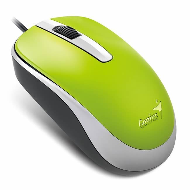 Mouse GENIUS DX-120 Negro, alámbrico USB