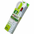 Multitoma/Regleta POWEST Multinet de 6 salidas (con Supresor de Picos)