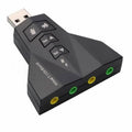 Tarjeta de Sonido USB Tipo Avión