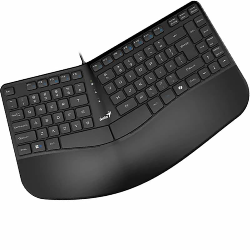 Teclado ergonómico alámbrico USB GENIUS ERGO KB-700