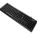 Teclado para computador GENIUS KB-100 alámbrico, negro en español