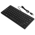 Teclado Mini Genérico K-1000 Negro alámbrico