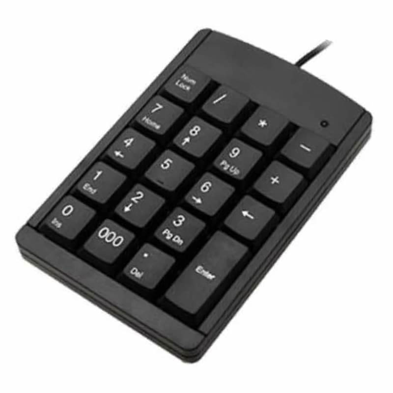 Teclado numérico alámbrico USB